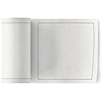 MYdrap Servilletas de cóctel- Algodón- color Blanco- tamaño 11x11 cm